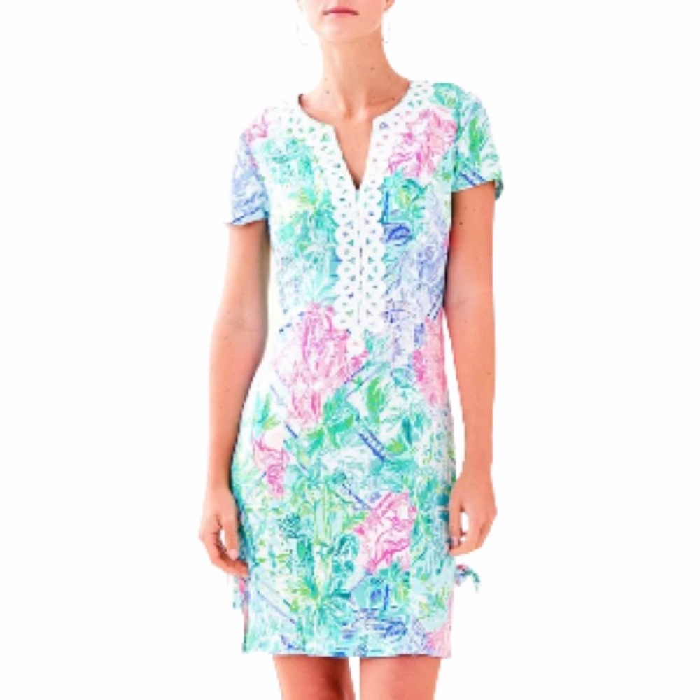 Lilly Pulitzer Cassidy Print Mini Shift Dress